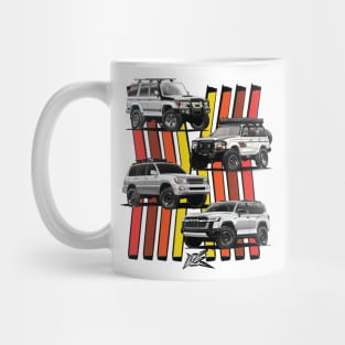 toyota landcruiser generations Mug